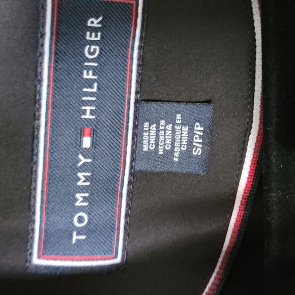 Tommy Hilfiger black hooded rain coat small - Picture 6 of 11